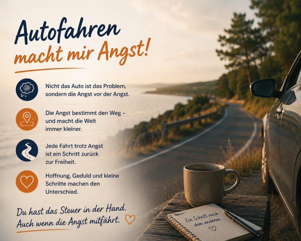 Autofahren macht mir Angst!