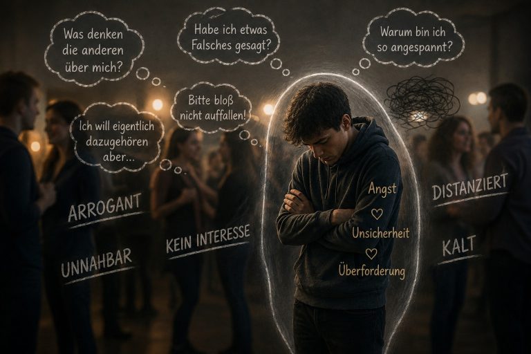 Angstzustände - warum wirken Menschen mit Angststörungen distanziert?