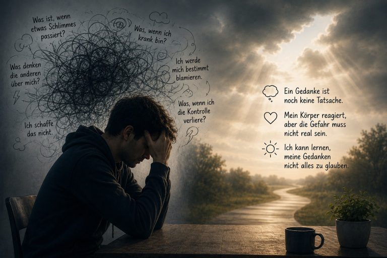 Gedanken und Angst - warum wir unseren Angstgedanken glauben