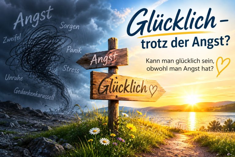 Glücklich trotz der Angst