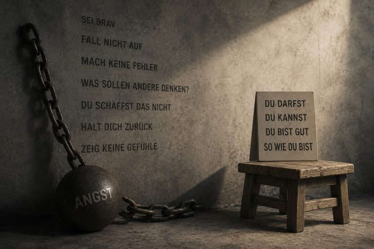 Hemmungen und Angst – wie meine Erziehung mich geprägt hat